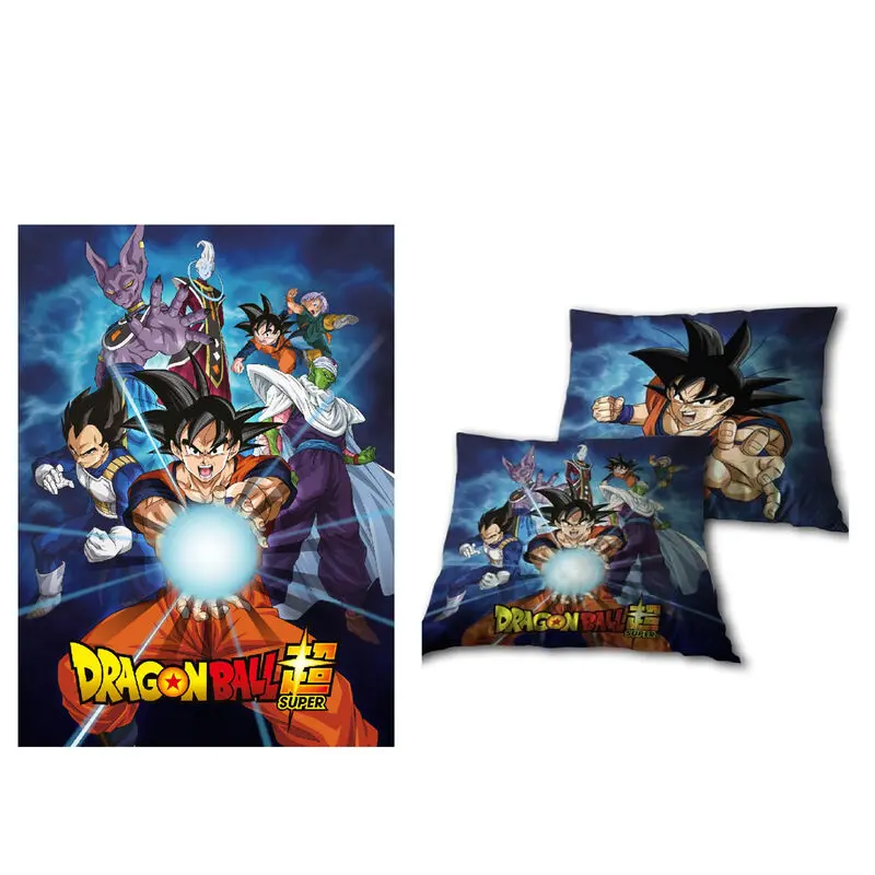 Dragon Ball Super koc polarowy + zestaw poduszek zdjęcie produktu