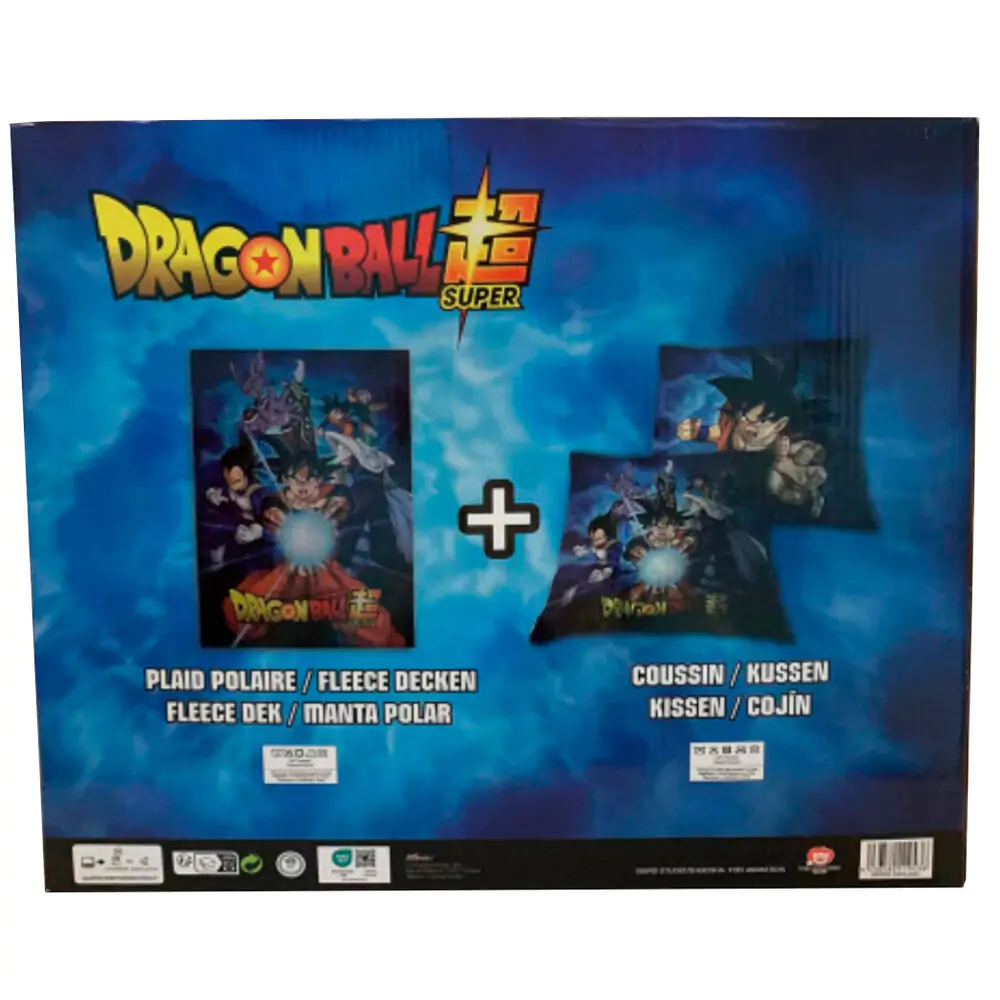 Dragon Ball Super koc polarowy + zestaw poduszek zdjęcie produktu