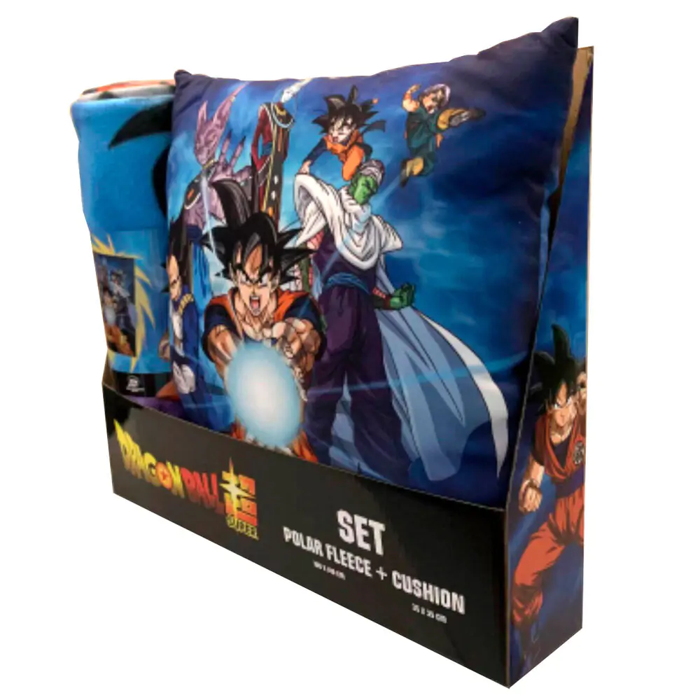Dragon Ball Super koc polarowy + zestaw poduszek zdjęcie produktu