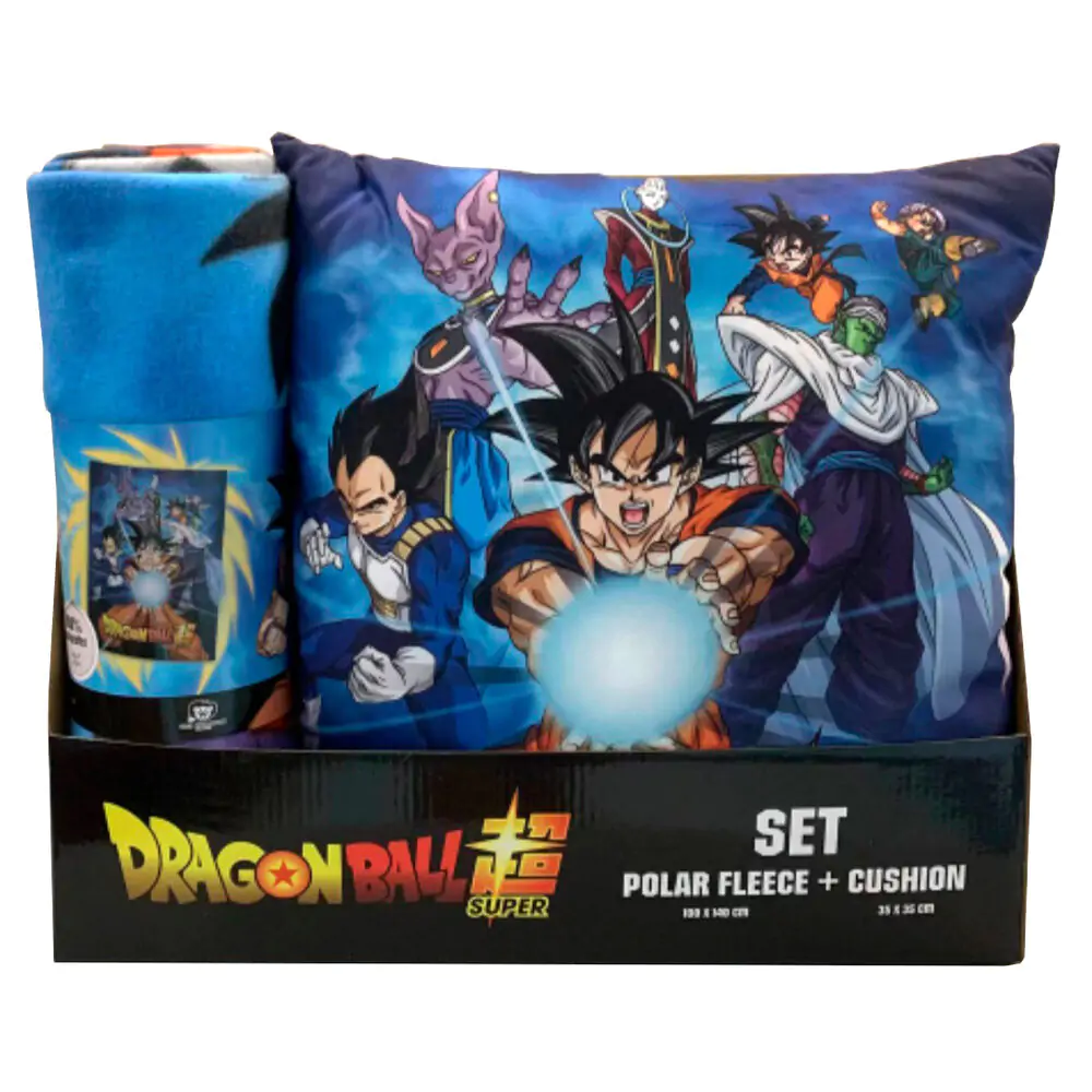 Dragon Ball Super koc polarowy + zestaw poduszek zdjęcie produktu