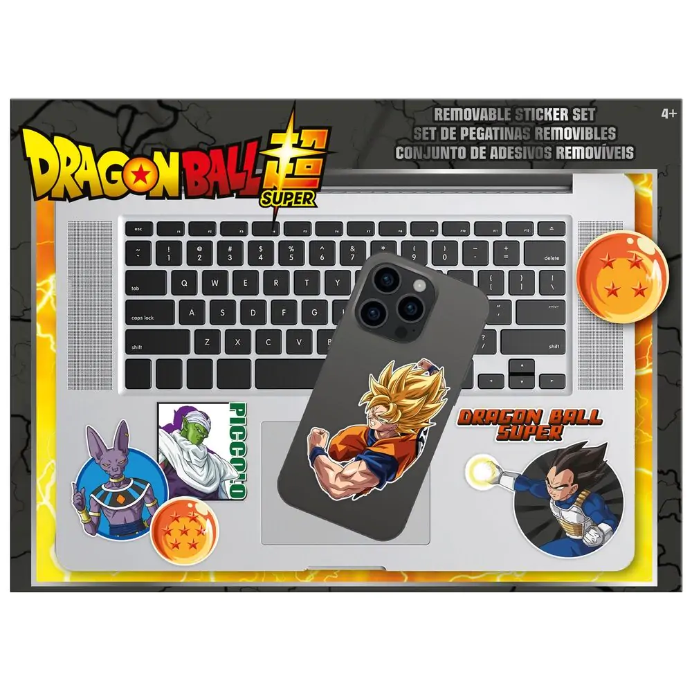 Dragon Ball Super Zestaw naklejek wielokrotnego użytku zdjęcie produktu
