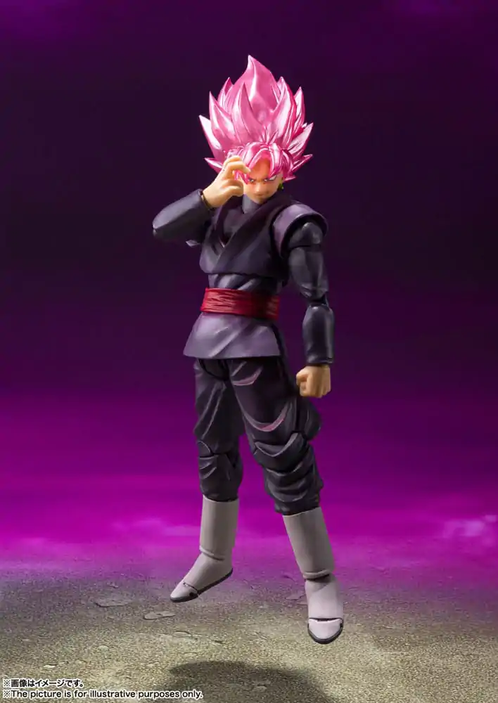 Figurka Dragon Ball Super S.H. Figuarts Action Figure Goku Black - Super Saiyan Rose Reissue 14 cm zdjęcie produktu