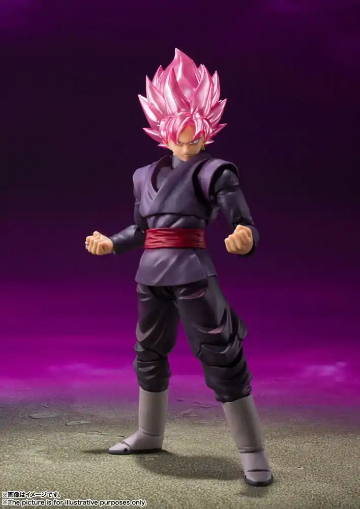 Figurka Dragon Ball Super S.H. Figuarts Action Figure Goku Black - Super Saiyan Rose Reissue 14 cm zdjęcie produktu