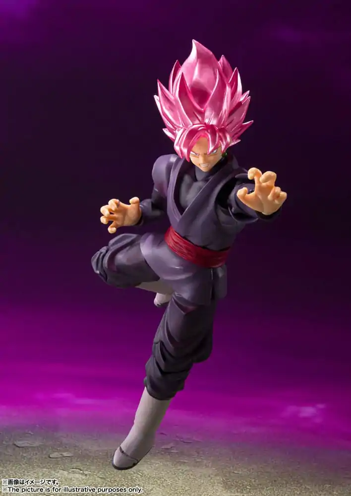 Figurka Dragon Ball Super S.H. Figuarts Action Figure Goku Black - Super Saiyan Rose Reissue 14 cm zdjęcie produktu