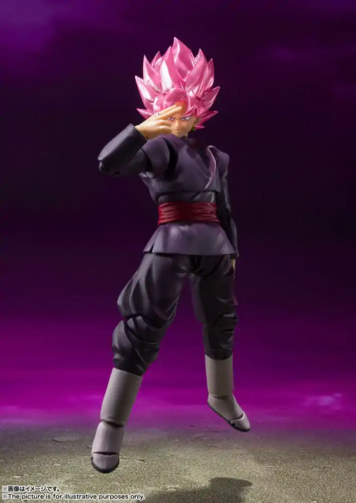 Figurka Dragon Ball Super S.H. Figuarts Action Figure Goku Black - Super Saiyan Rose Reissue 14 cm zdjęcie produktu