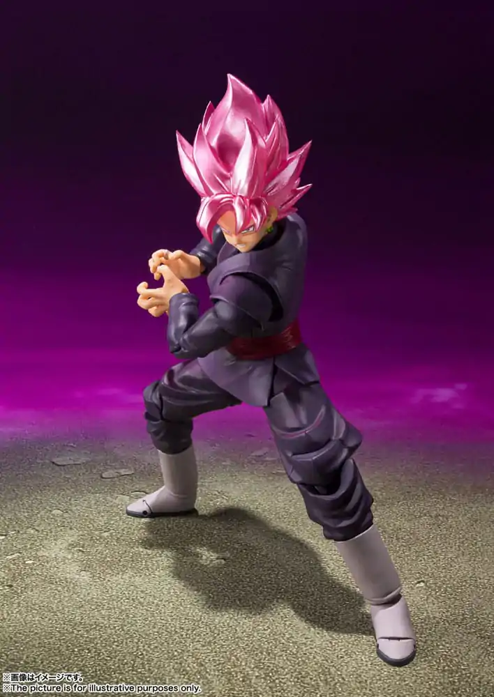 Figurka Dragon Ball Super S.H. Figuarts Action Figure Goku Black - Super Saiyan Rose Reissue 14 cm zdjęcie produktu