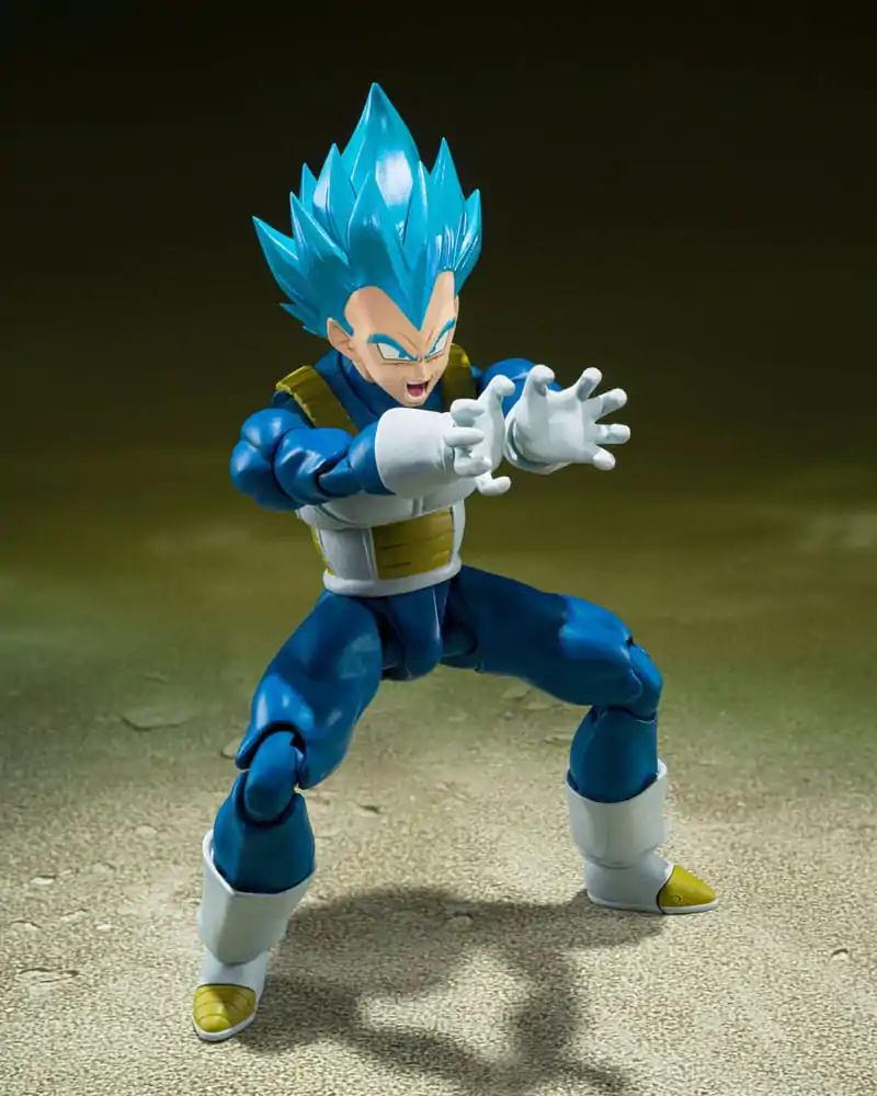 Dragon Ball Super S.H. Figuarts Figurka Akcji Super Saiyan God Super Saiyan Vegeta -Unwavering Saiyan Pride- 14 cm zdjęcie produktu