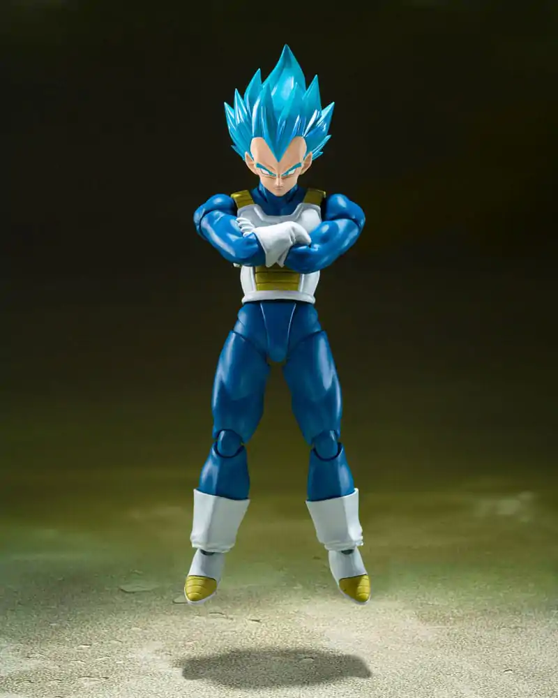 Dragon Ball Super S.H. Figuarts Figurka Akcji Super Saiyan God Super Saiyan Vegeta -Unwavering Saiyan Pride- 14 cm zdjęcie produktu