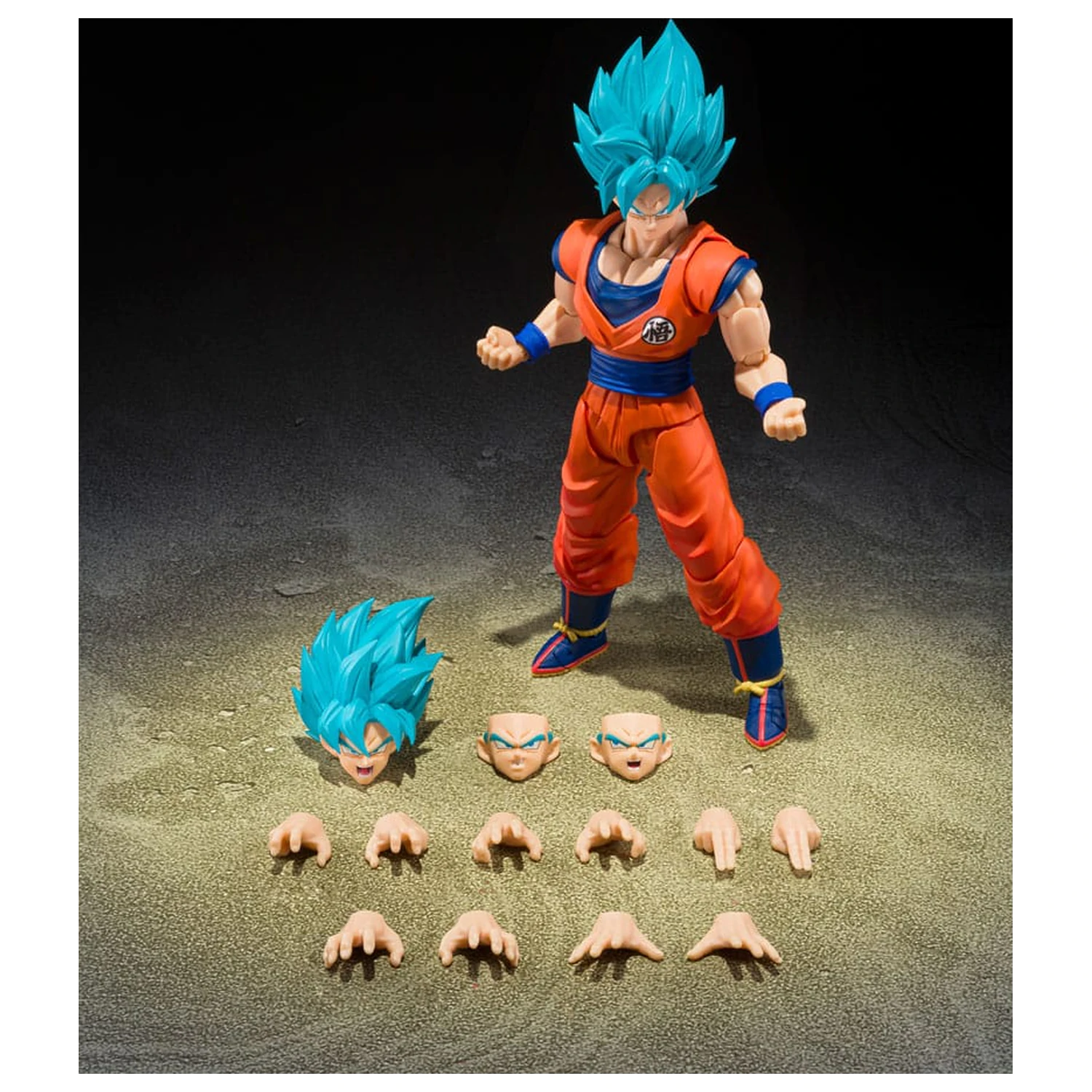 Dragon Ball Super S.H.Figuarts Figurka akcji Super Saiyan God Super Son Guko (Blue power transcending Limits) 15 cm zdjęcie produktu