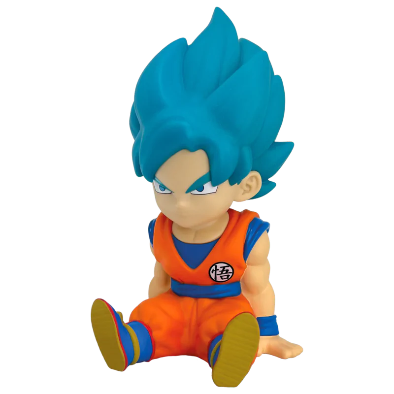 Dragon Ball Super Son Goku Super Saiyan Blue Skarbonka figurka 15 cm zdjęcie produktu