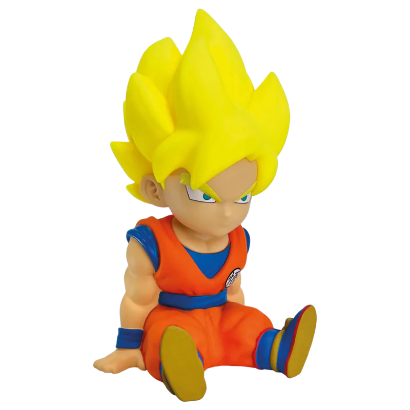 Dragon Ball Super Son Goku Super Saiyan Skarbonka Figurka 15 cm zdjęcie produktu