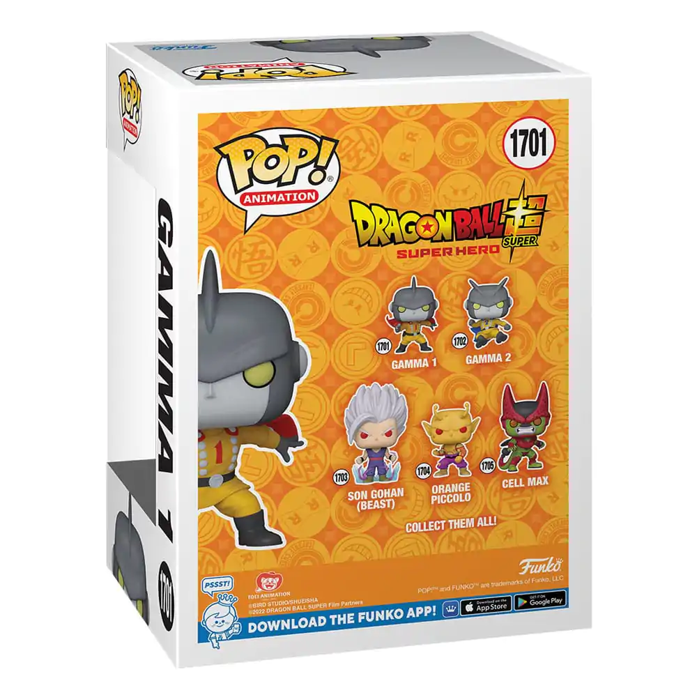 Dragon Ball Super: Super Hero Funko POP! Animation Figurka Vinyl Gamma 1 9 cm zdjęcie produktu