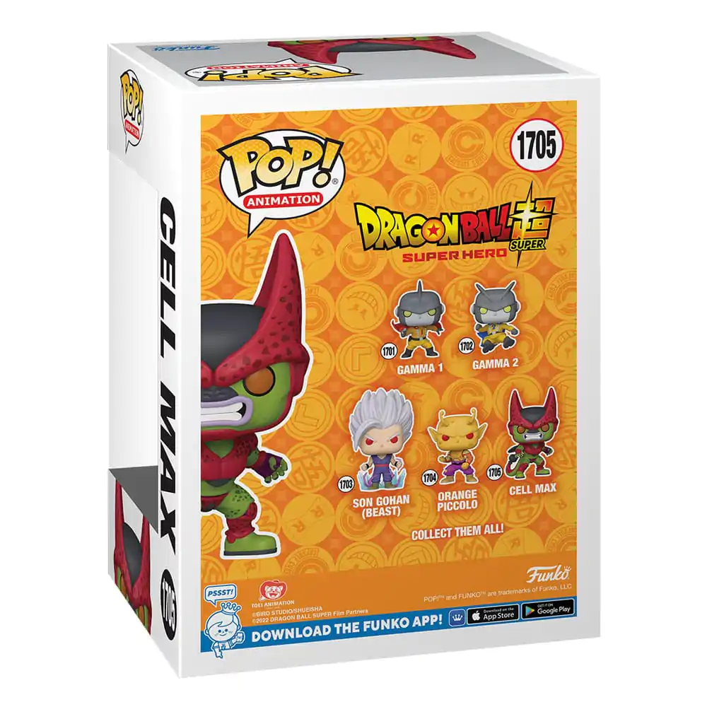 Dragon Ball Super: Super Hero Funko POP! Figurka winylowa Cell Max 9 cm zdjęcie produktu