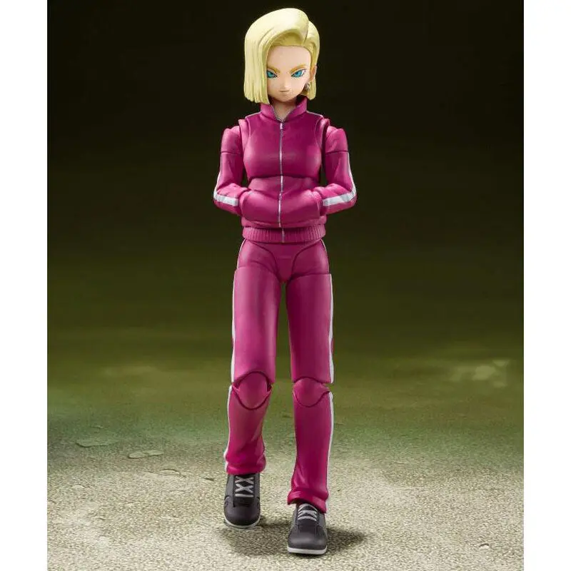 Figurka Akcji Dragon Ball Super S.H. Figuarts Android 18 (Universe Survival Saga) 14 cm zdjęcie produktu