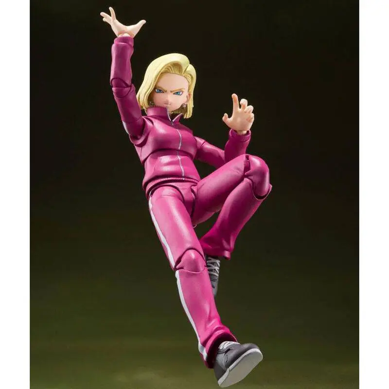 Figurka Akcji Dragon Ball Super S.H. Figuarts Android 18 (Universe Survival Saga) 14 cm zdjęcie produktu