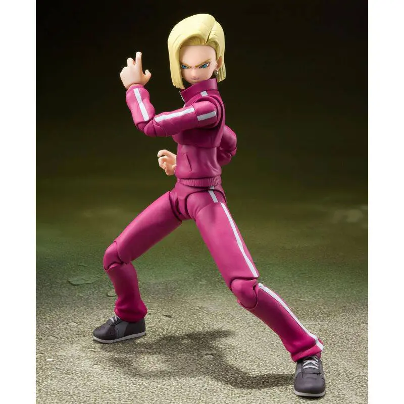 Figurka Akcji Dragon Ball Super S.H. Figuarts Android 18 (Universe Survival Saga) 14 cm zdjęcie produktu