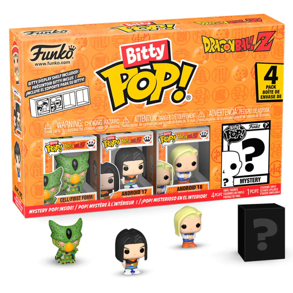 Dragon Ball Z Bitty Funko POP! Figurka Vinyl 4-Pack Frieza 2,5 cm zdjęcie produktu