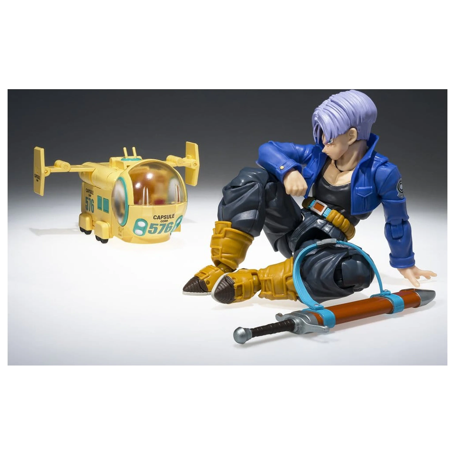 Dragon Ball Z Changearts Figurka Hoi-Poi Capsule No. 576 Samolot Bulmy 8 cm zdjęcie produktu