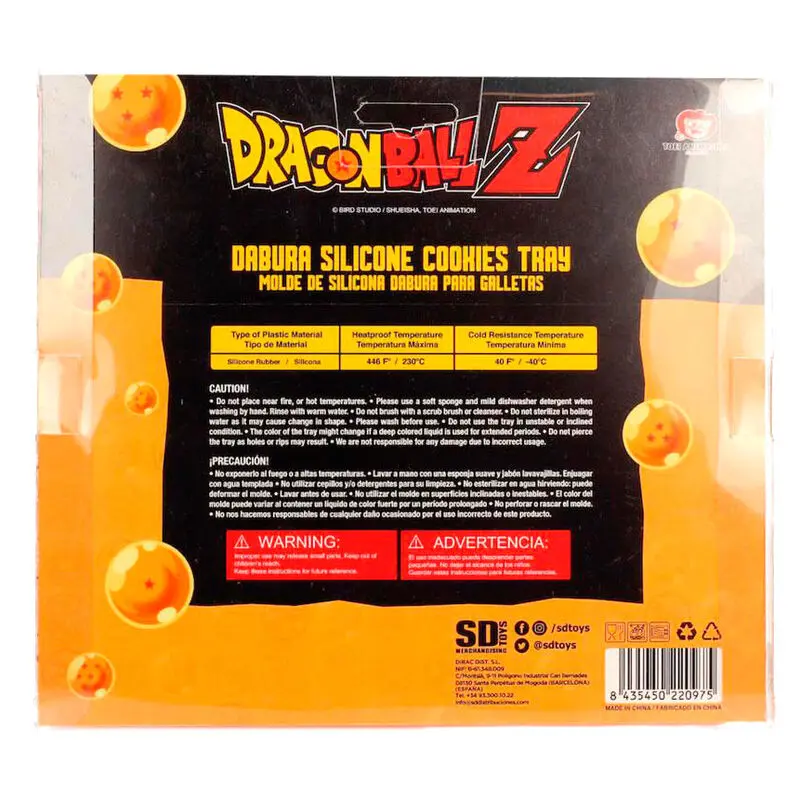 Dragon Ball Z Silikonowa Tacka na Ciasteczka Dabura zdjęcie produktu