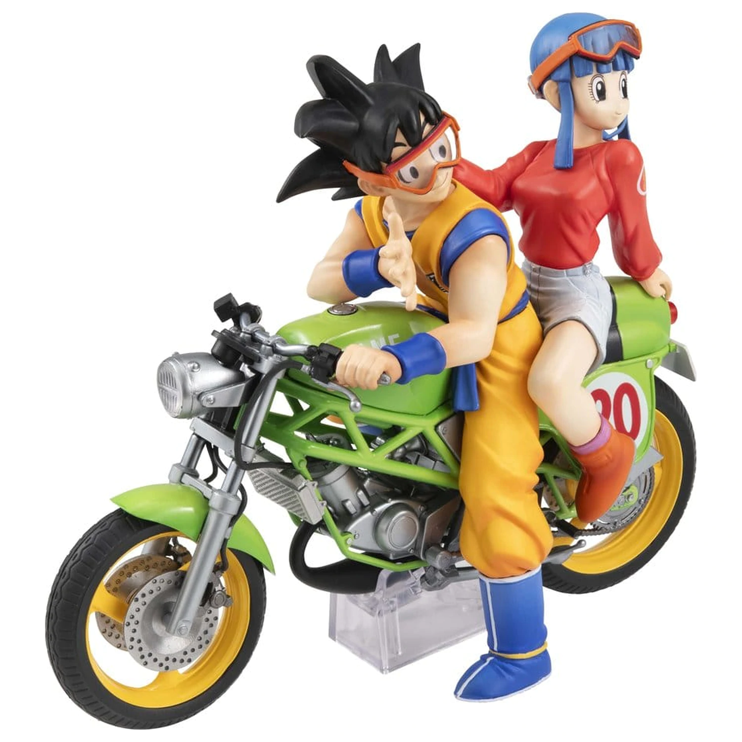 Dragon Ball Z Desktop Real McCoy figurka PCV 05 Son Goku & Chichi Limited Repeat Ver. 15 cm zdjęcie produktu