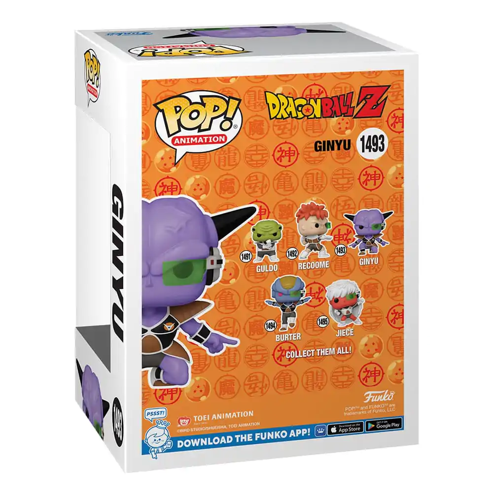 Dragon Ball Z POP! Animation Figurka winylowa Ginyu 9 cm zdjęcie produktu