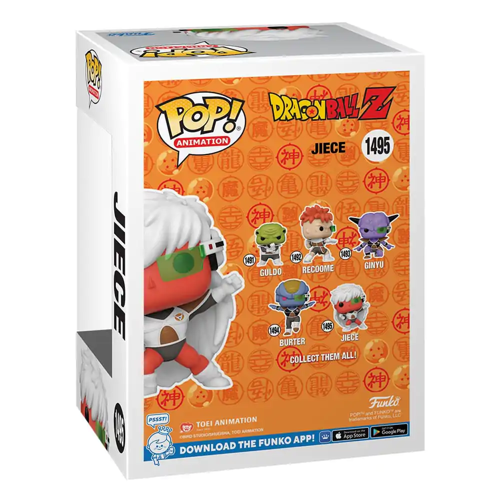 Dragon Ball Z POP! Animation Figurka Winylowa Jiece 9 cm zdjęcie produktu