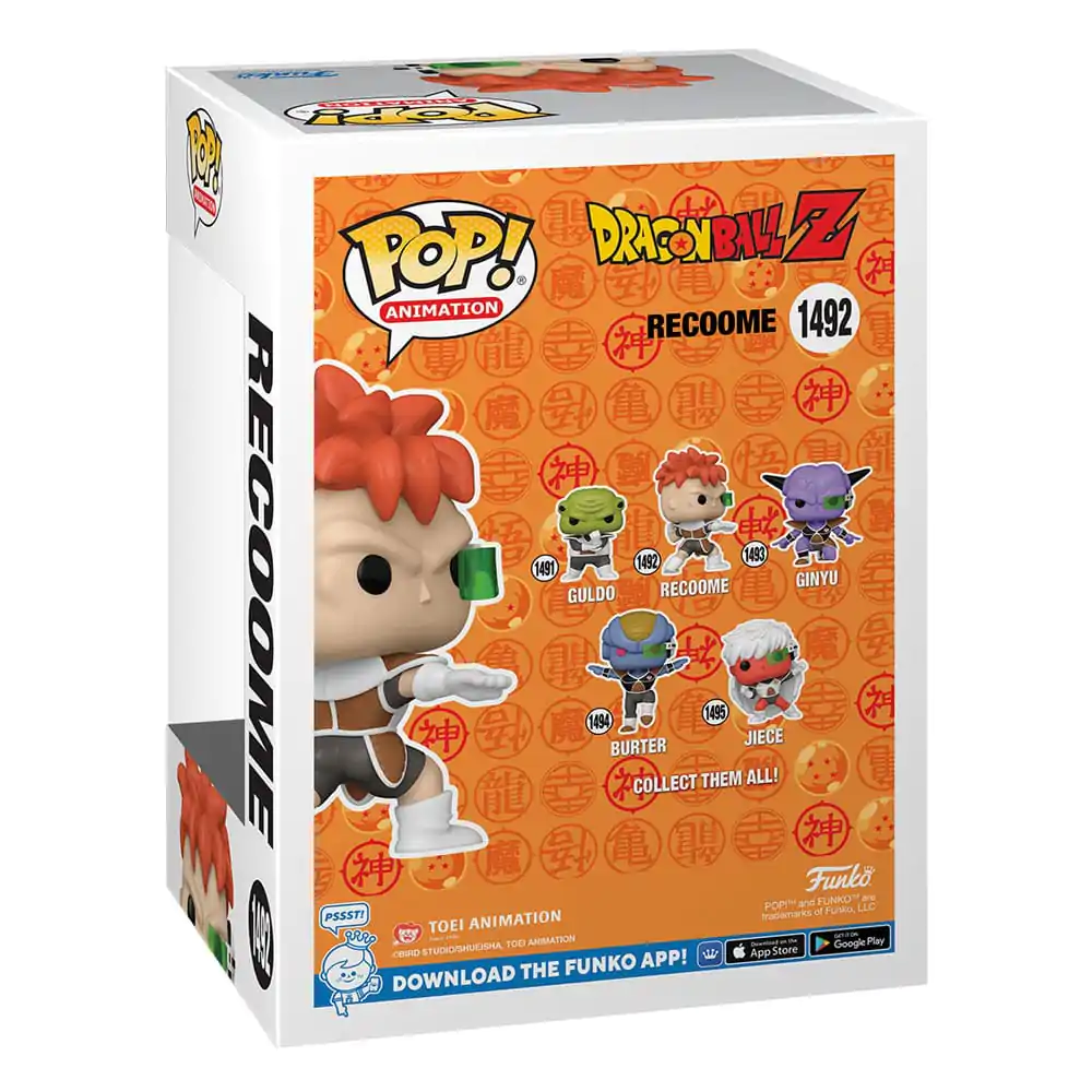 Dragon Ball Z POP! Animation Figurka winylowa Recoome 9 cm zdjęcie produktu