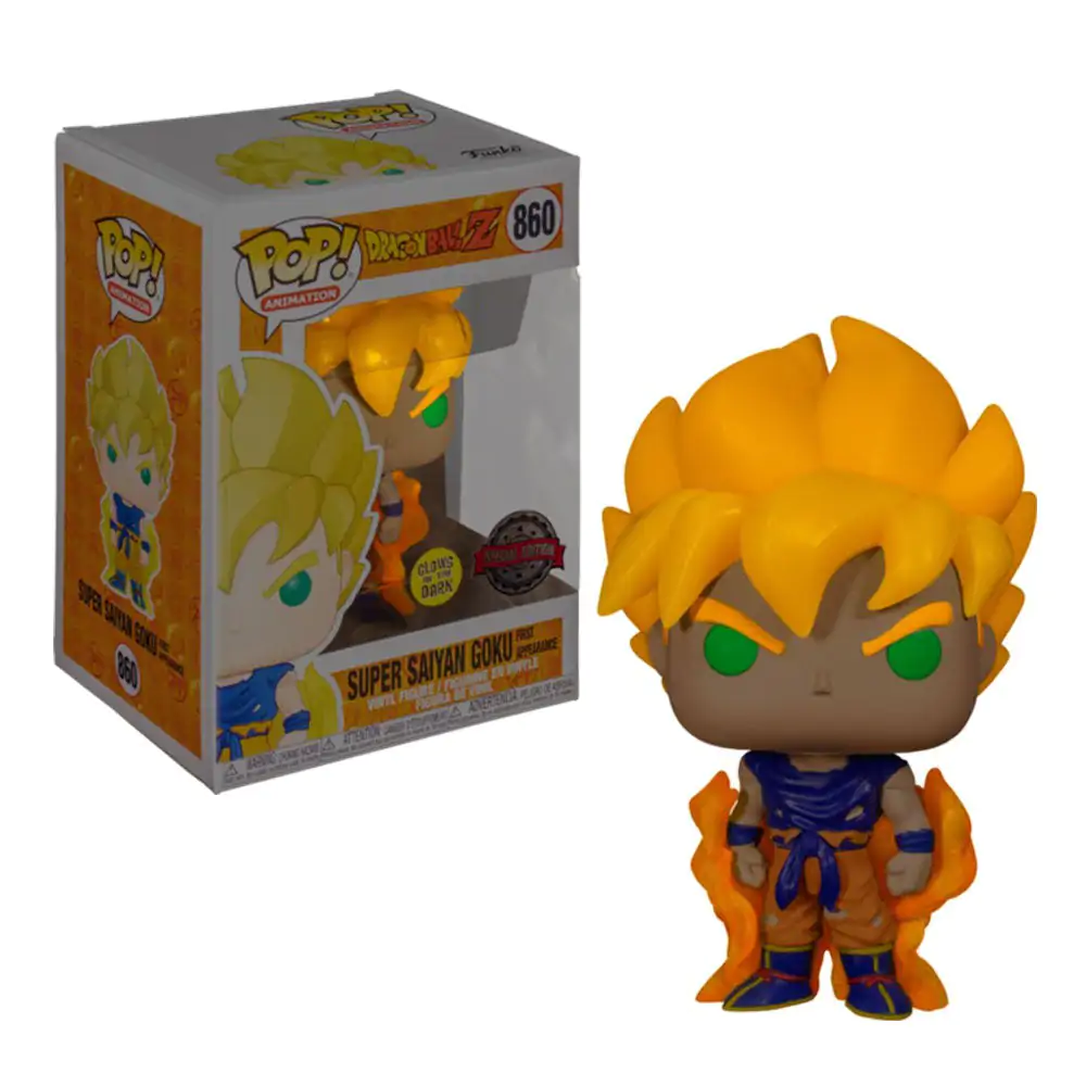 Dragon Ball Z Funko POP! Animation Figurka Vinyl SS Goku(GW) 9 cm zdjęcie produktu