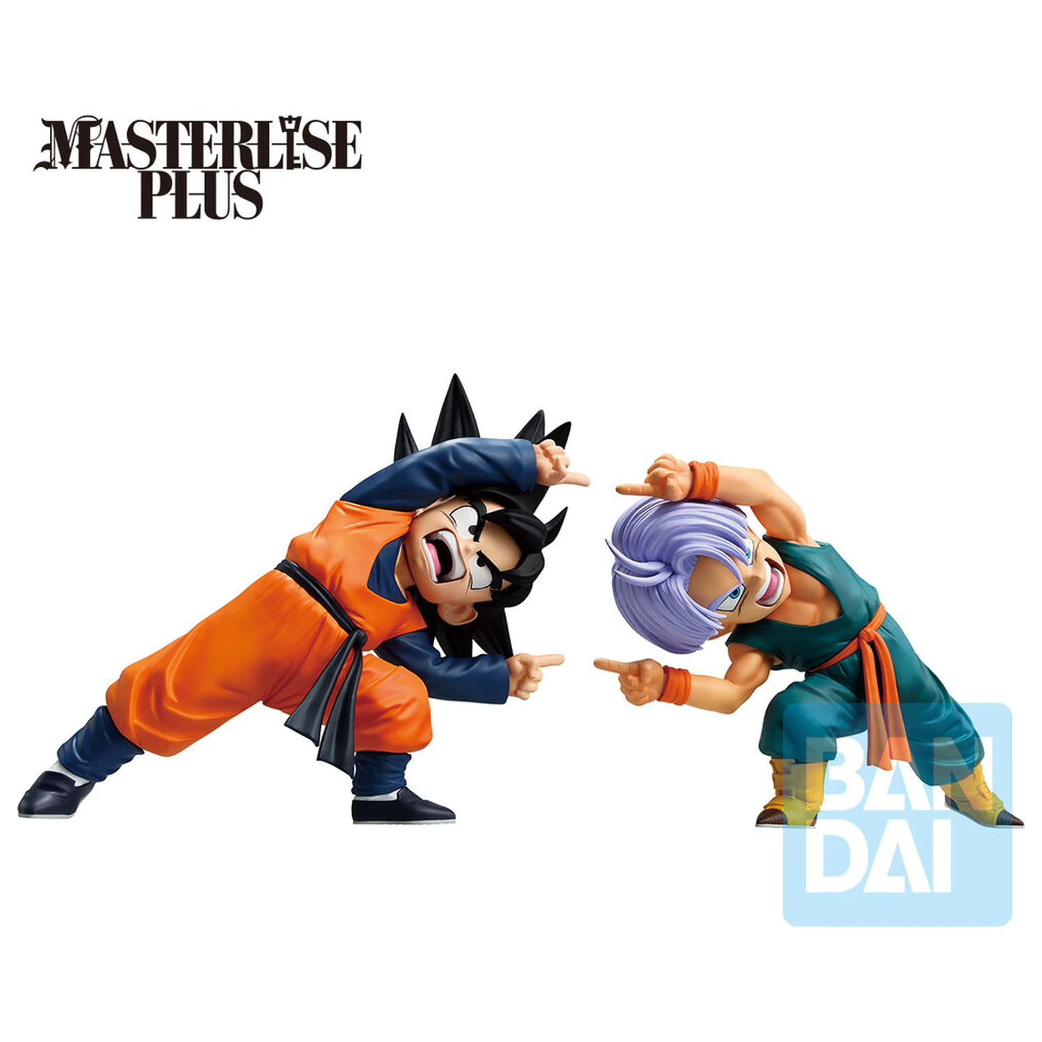 Dragon Ball Z Masterlise Bitwa Super Saiyanów Son Goten i Trunks zestaw 2 figurki Ichibansho 9cm zdjęcie produktu