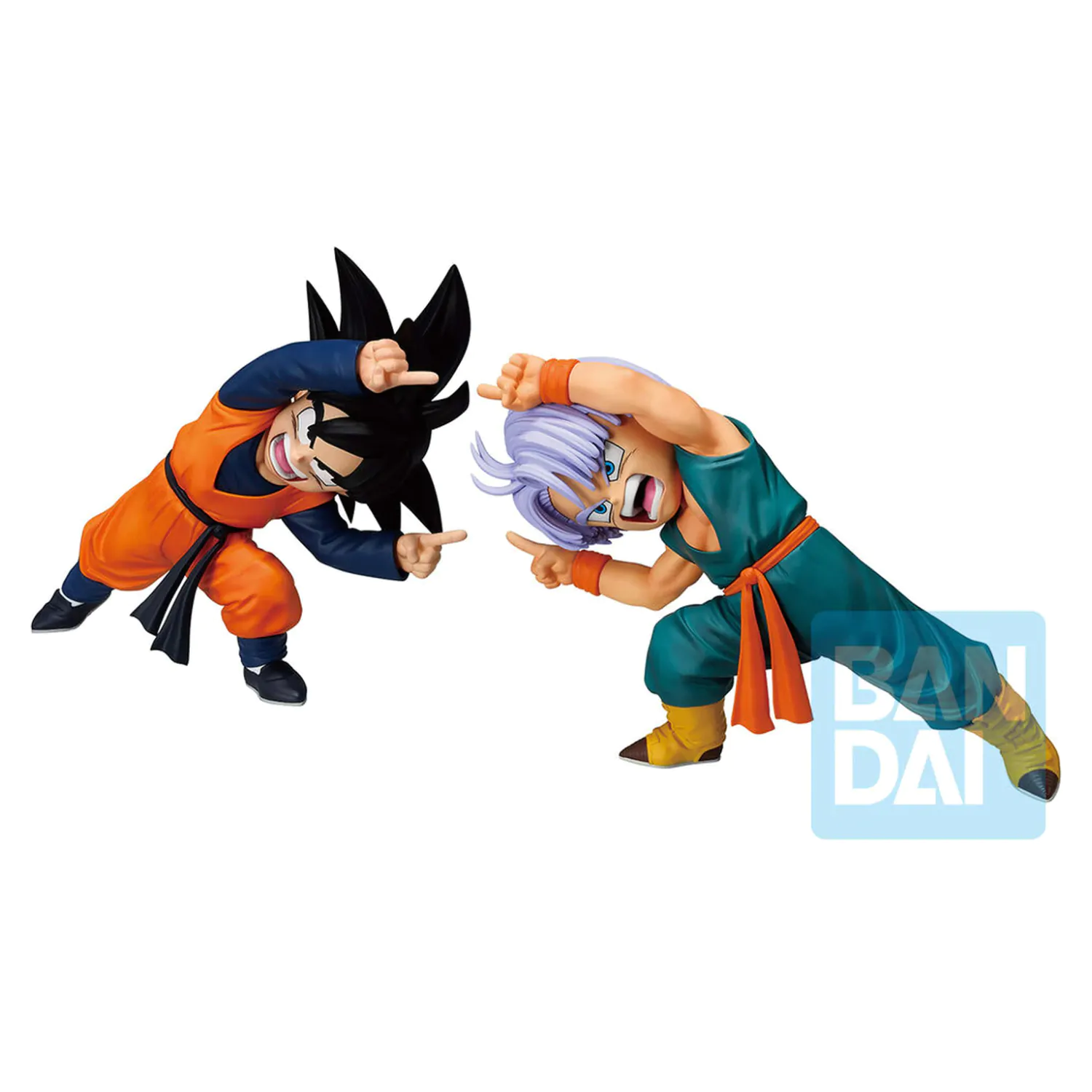 Dragon Ball Z Masterlise Bitwa Super Saiyanów Son Goten i Trunks zestaw 2 figurki Ichibansho 9cm zdjęcie produktu