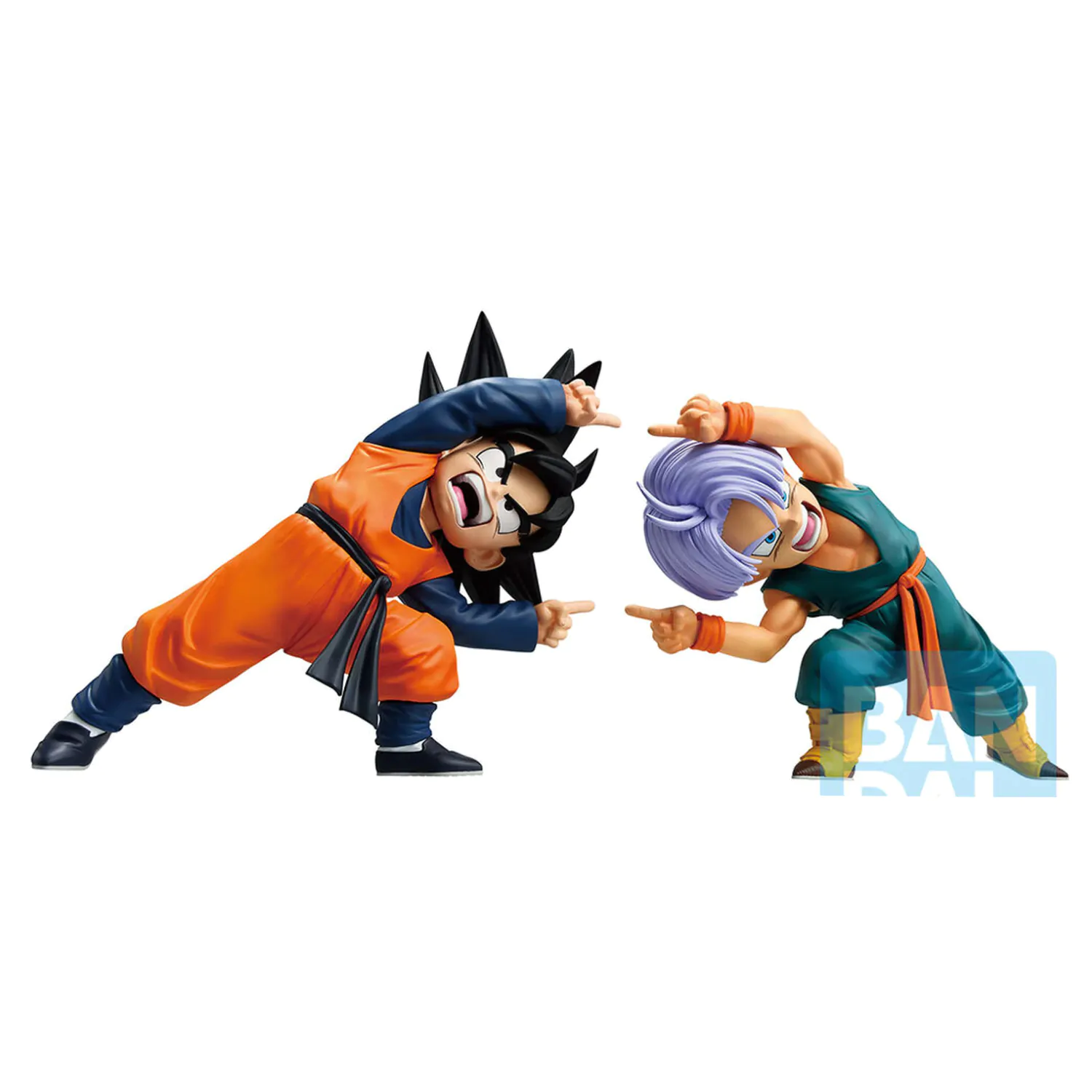 Dragon Ball Z Masterlise Bitwa Super Saiyanów Son Goten i Trunks zestaw 2 figurki Ichibansho 9cm zdjęcie produktu