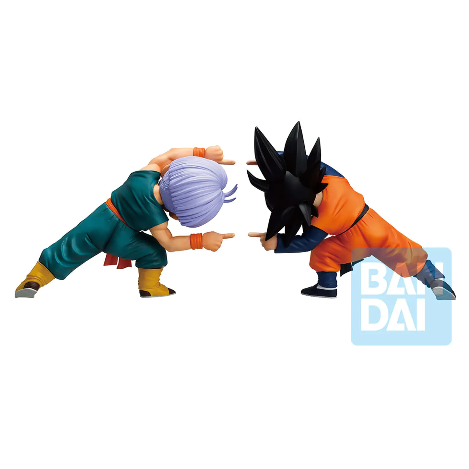 Dragon Ball Z Masterlise Bitwa Super Saiyanów Son Goten i Trunks zestaw 2 figurki Ichibansho 9cm zdjęcie produktu