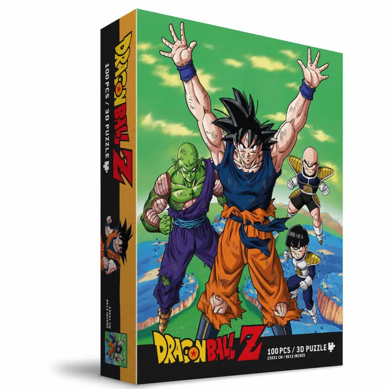 Dragon Ball Z Puzzle z efektem 3D Namek Heroes (100 elementów) zdjęcie produktu