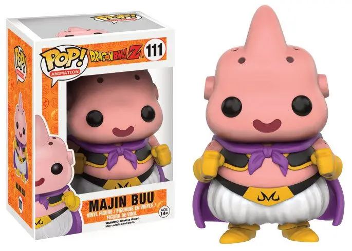 Dragon Ball Z POP! Animation Figurka winylowa Majin Buu 9 cm zdjęcie produktu