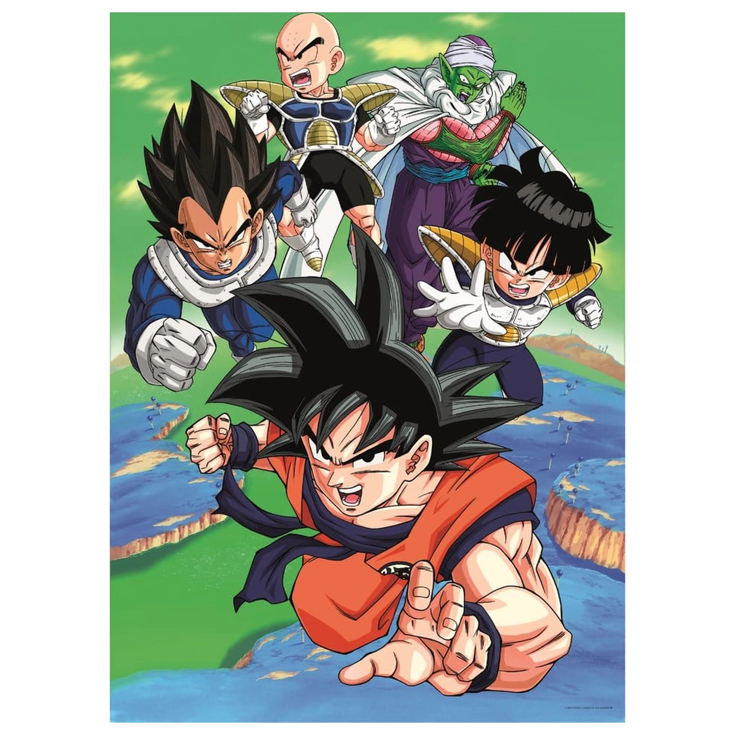 Dragon Ball Z puzzle 1000 elementów zdjęcie produktu