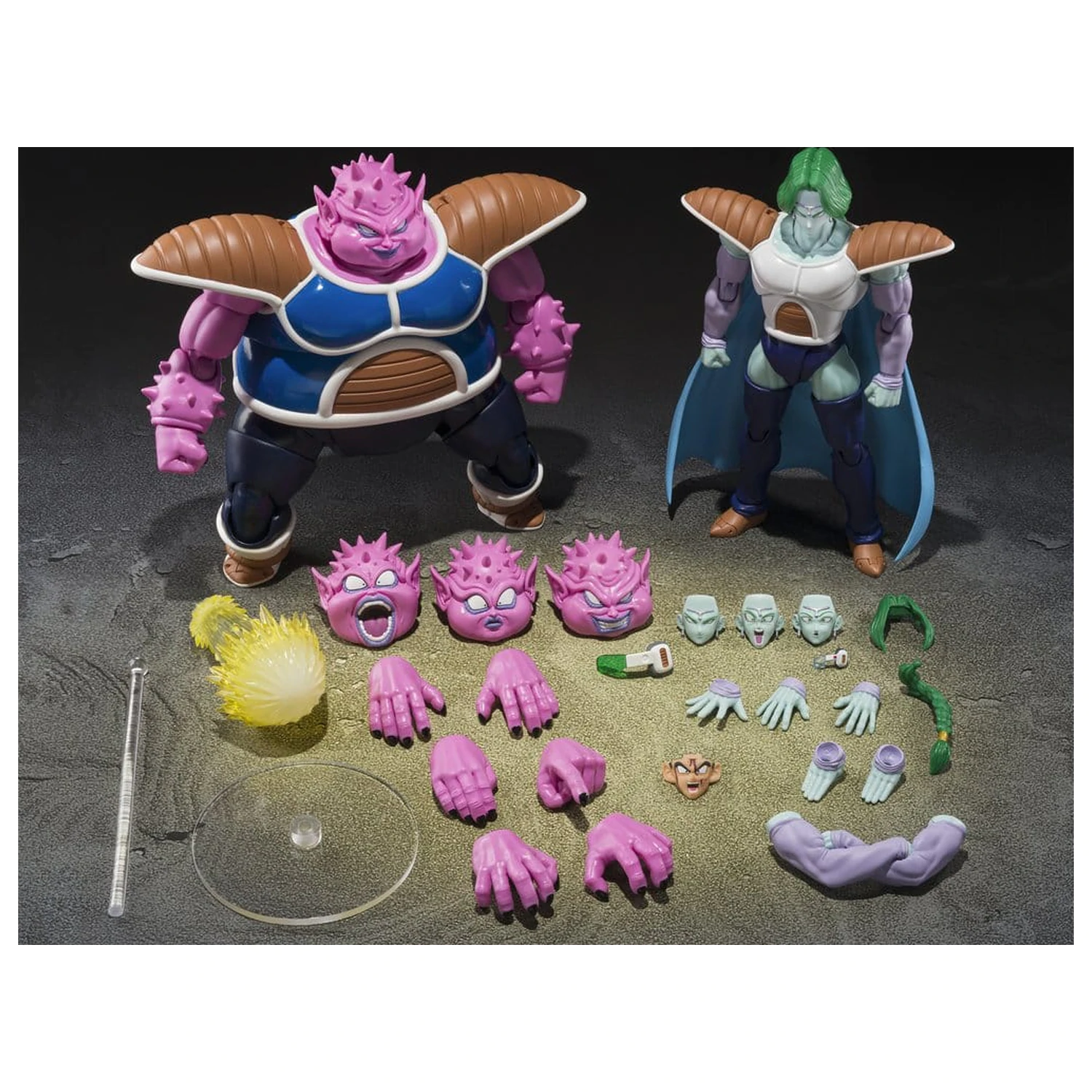 Dragon Ball Z S.H. Figuarts figurka akcji Dodoria & Zarbon Bardock the Father of Goku 16 cm zdjęcie produktu