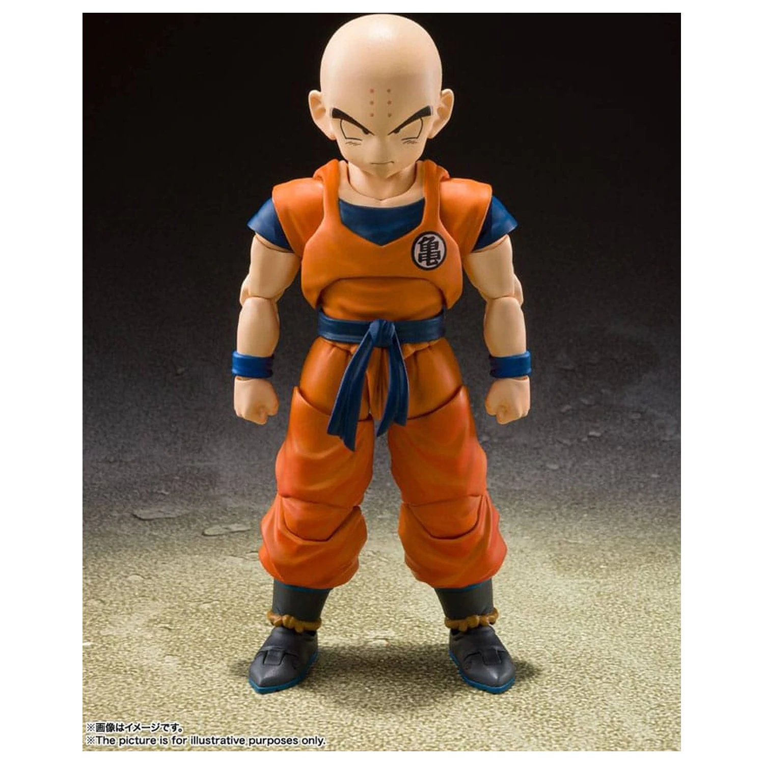 Dragon Ball Z S.H. Figuarts Figurka Akcji Krillin-Earth's Strongest Man 12 cm zdjęcie produktu