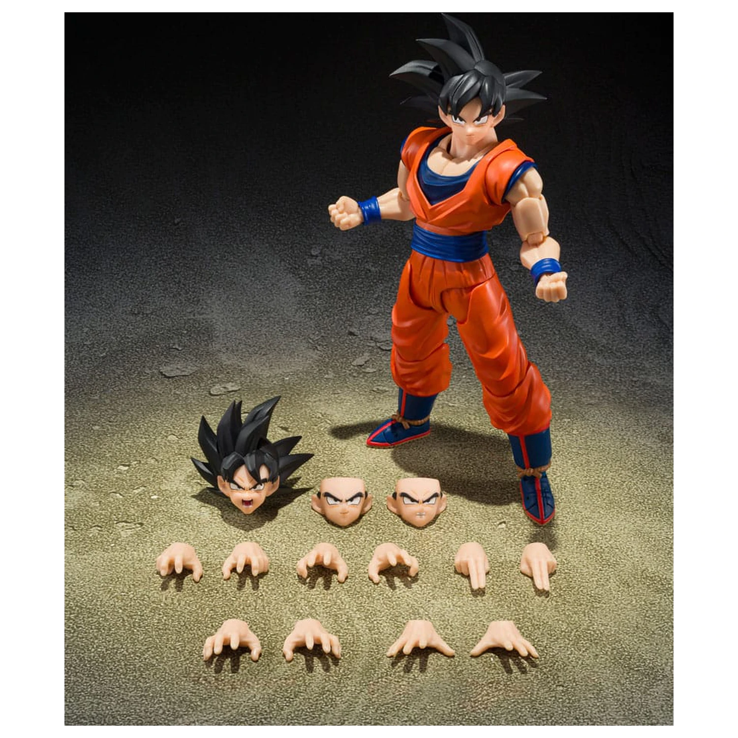 Dragon Ball Z S.H.Figuarts Figurka Akcji Son Goku (Uprzejmy Saiyanin) 14 cm zdjęcie produktu