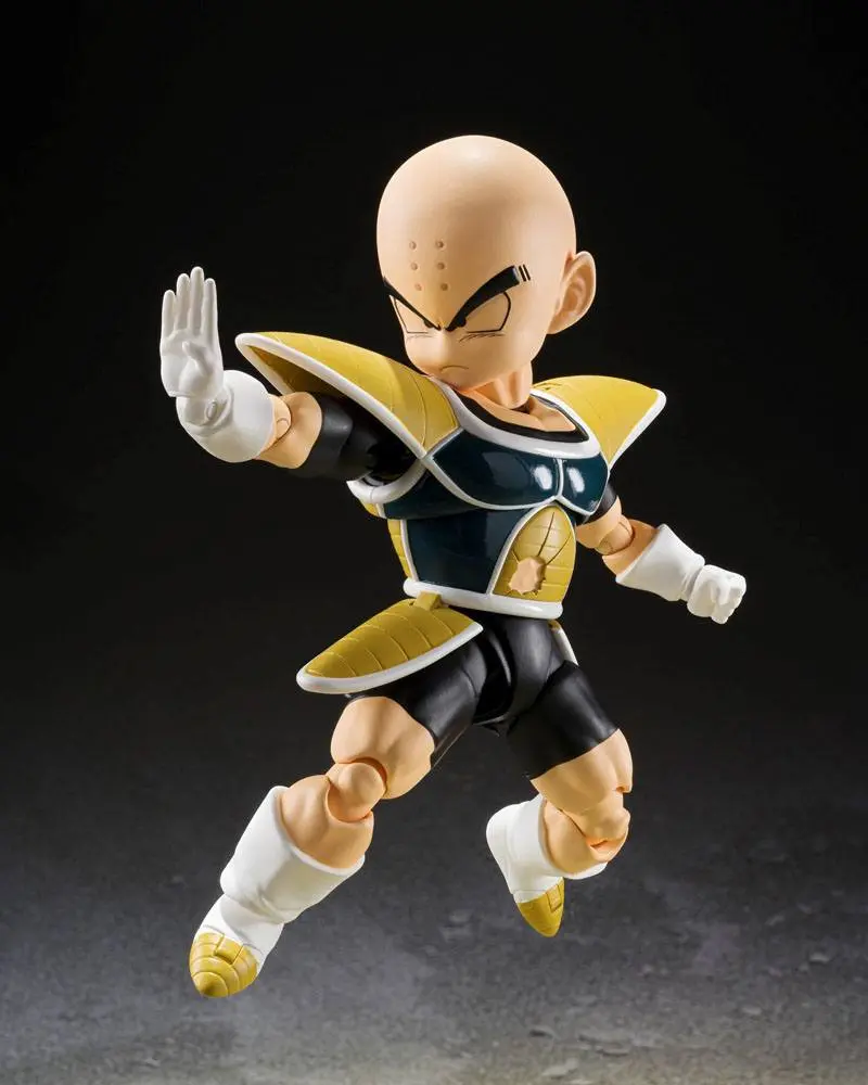 Dragon Ball Z S.H. Figuarts Figurka akcji Krillin Battle Clothes 11 cm zdjęcie produktu