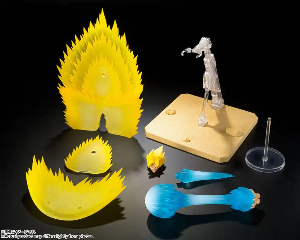 Dragon Ball Z S.H. Figuarts Akcesoria Zestaw Efektów Son Goku Teleport Kamehameha zdjęcie produktu