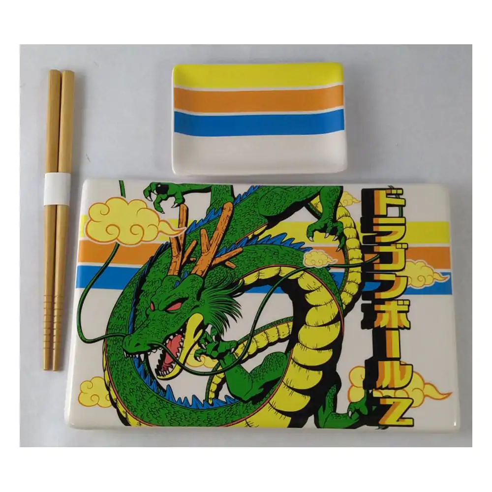 Dragon Ball Z Ceramiczny Zestaw Sushi z Pałeczkami Shenron zdjęcie produktu