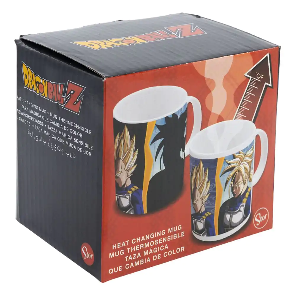 Dragon Ball Z Heat Change Mug Vegeta & Goku 325 ml Kubek zmieniający kolor pod wpływem ciepła zdjęcie produktu