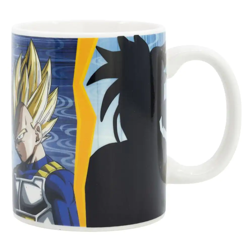 Dragon Ball Z Heat Change Mug Vegeta & Goku 325 ml Kubek zmieniający kolor pod wpływem ciepła zdjęcie produktu