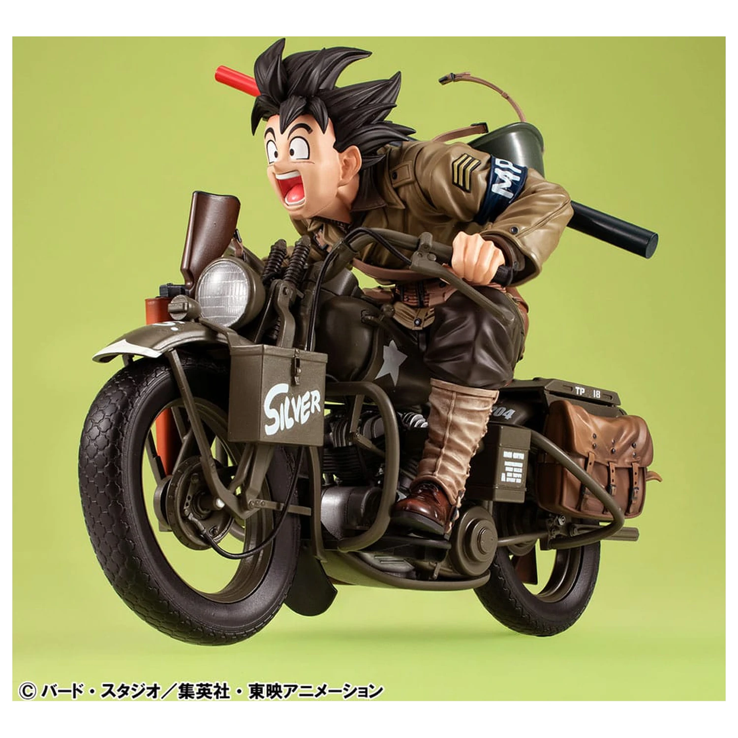 Dragonball Z 05 Desktop Real McCoy PVC Diorama Son Goku & Bike 18 cm zdjęcie produktu