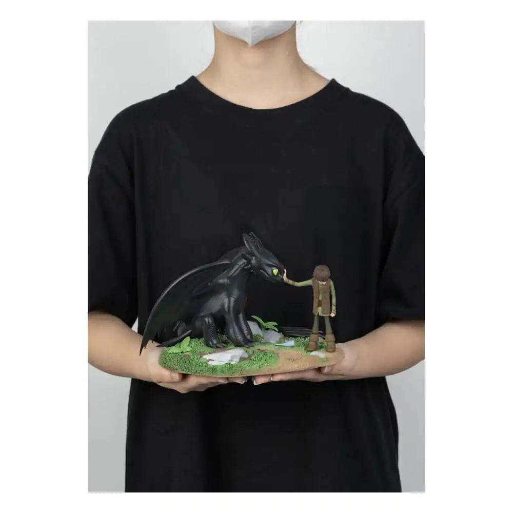 Jak wytresować smoka D-Stage PVC Diorama Szczerbatek i Czkawka 15 cm zdjęcie produktu