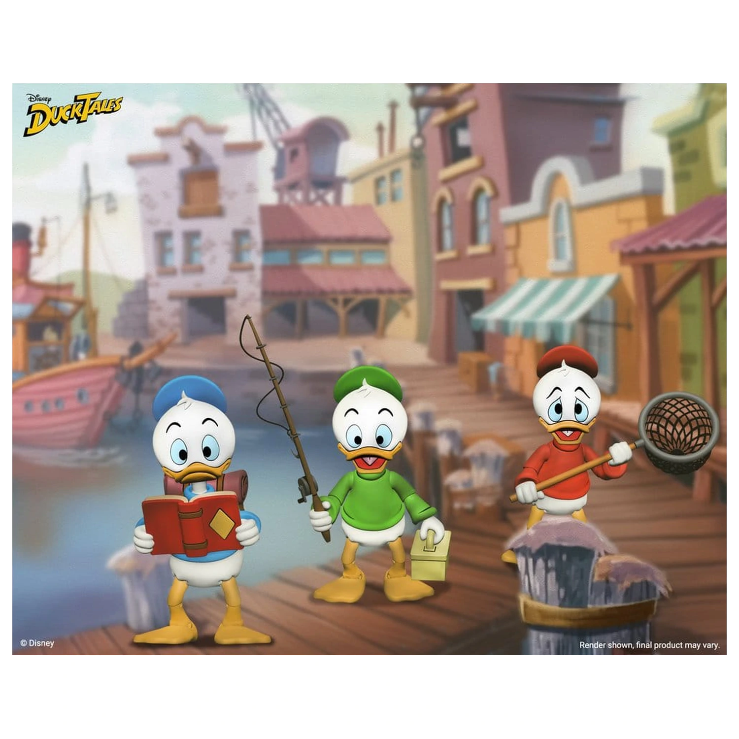 DuckTales Zestaw 3 figurek akcji Ultimate Huey, Dewey i Louie 18 cm zdjęcie produktu