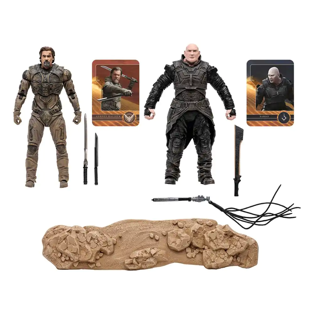 Dune: Part Two Figurki Akcji 2-Pack Gurney Halleck & Rabban 18 cm zdjęcie produktu