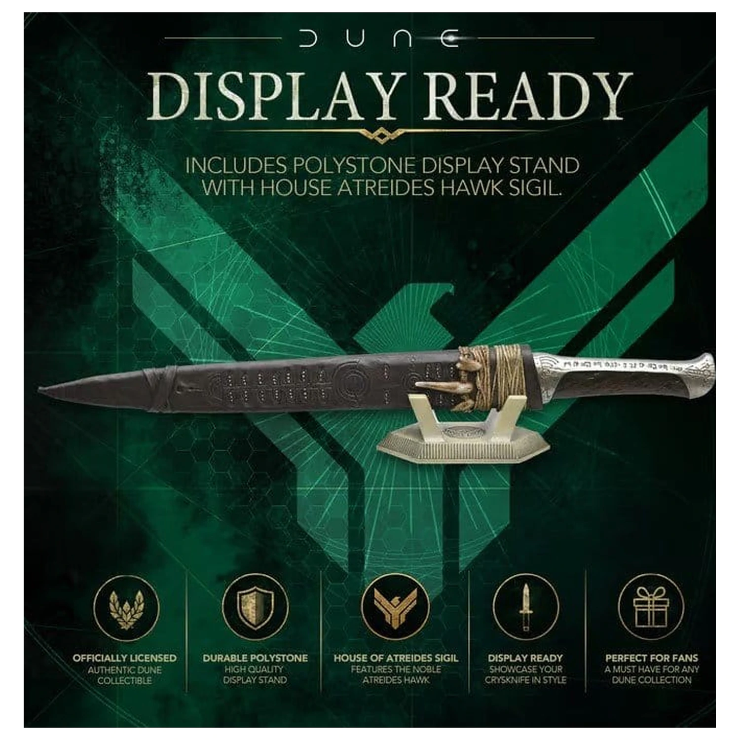 Replika Dune 1/1 Paul Atreides Crysknife (Dune Part II) 49 cm zdjęcie produktu