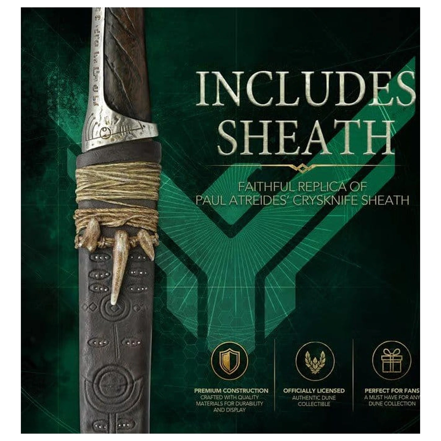 Replika Dune 1/1 Paul Atreides Crysknife (Dune Part II) 49 cm zdjęcie produktu