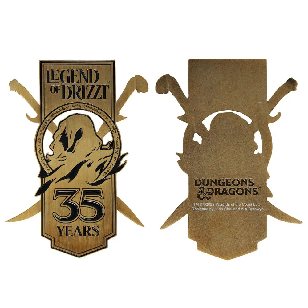 Dungeons & Dragons Metalowa Karta 35th Anniversary Legend of Drizzt Limited Edition zdjęcie produktu